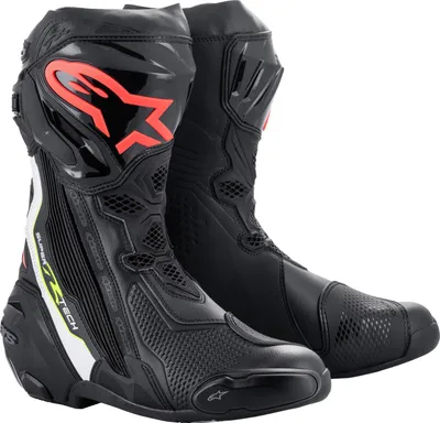 Produktbild von Alpinestars Supertech R Motorradstiefel, schwarz/gelb/rot, 48