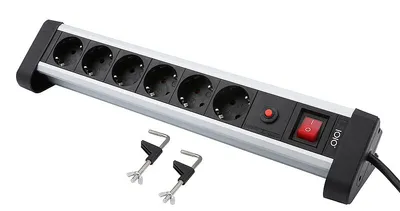 Produktbild von Olympia IOIO 6-fach Steckdosenleiste m. Neigung "SL 2625 S"