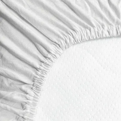 Zdjęcie produktu dla Prześcieradło Jersey Top 90x200 cm białe