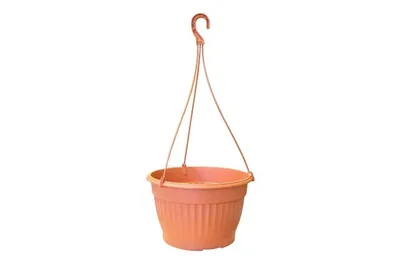 Immagine prodotto di Vaso sospeso TERRA autoinnaffiante in plastica d26x16cm