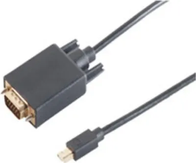 Image de shiverpeaks BS10-54055 Adaptateur/interface de câble Mini Displayport VGA Noir (BS10-54055)
