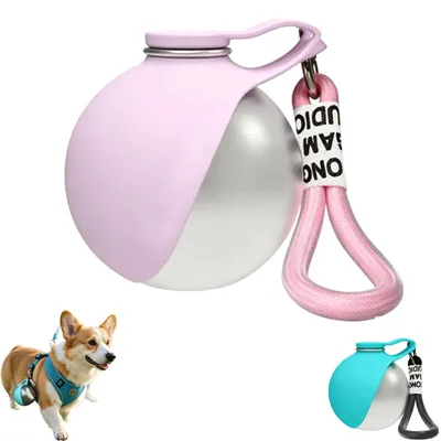Image de Bouteille réutilisable pour chiens et chats, 285 ml
