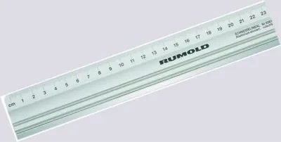 Image de RUMOLD Règle à découper 938105 Aluminium 50cm