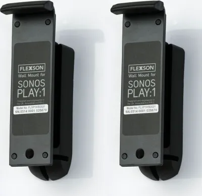Produktbild von Flexson FLXS1WM2021 Lautsprecher-Halterung Wand Schwarz