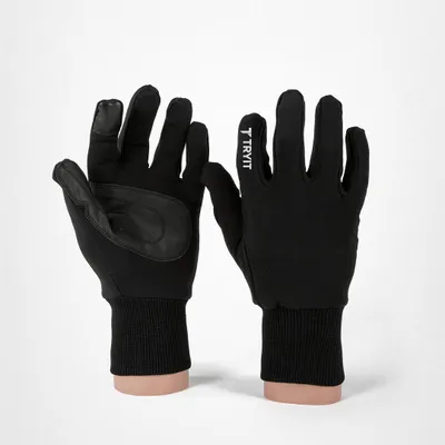 Produktbild von TRYIT 1 Paar Fleece Handschuhe | warme Outdoor-Handschuhe für Damen & Herren | rutschfest & atmungsaktiv | ideal für Wandern, Joggen & Alltag