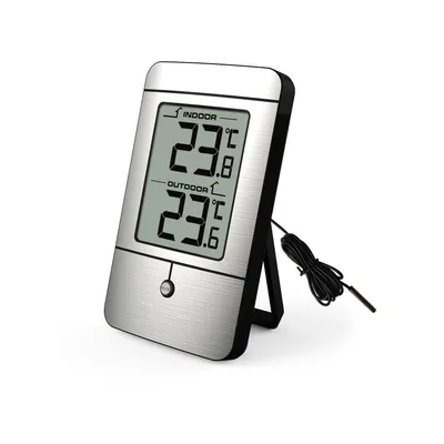 Obrázek produktu pro TEPLOMĚR FABRICEN Teploměr vnitřní a venkovní digitální