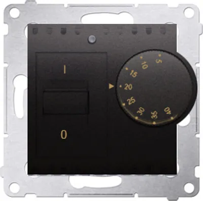 Obrázek produktu pro Kontakt-Simon DRT10W.02/48, Plast, Antracit, IP20, 230 V, 75 mm, 55 mm