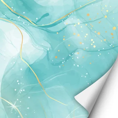 Produktbild von 2 x 0,9 m selbstklebende Folie - Aqua türkis Klebefolie Dekorfolie Möbelfolie