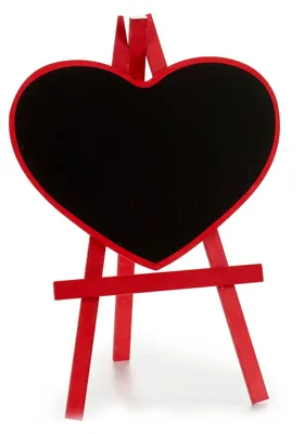 Immagine prodotto di Tavola su supporto di legno, 21 x 1,4 x 28,5 cm, rosso