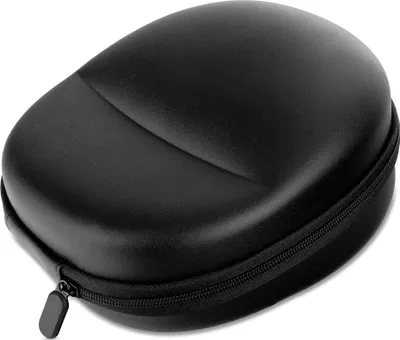 Produktbild von subtel Kopfhörertasche kompatibel mit ASUS Cerberus Gaming Headset ROG Strix Fusion Beyerdynamic- Schützendes stoßfestes Reise-Hartschalen-Etui für Over-Ear-Kopfhörer mit Kabelaufbewahrung - schwarz