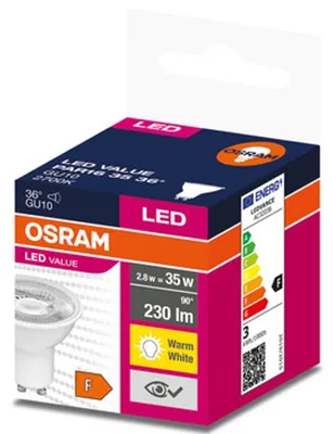 Produktbild von OSRAM GU10 LED-Lampe 2,8 W 2700 K 36°