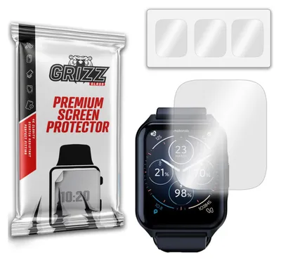 Obrázok produktu pre Hydrogelová fólia GrizzGlass Hydrofilm pre Motorola Moto Watch 70