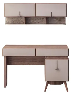 Produktbild von Komplette Kinderzimmer Garnitur Luxus Bett 1x Nachttische Bücherregal