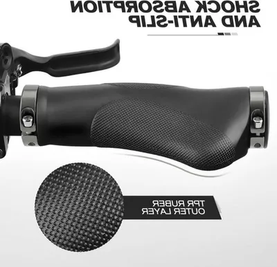 Ergonomische Fahrradgriffe mit rutschfestem Punktdesign, Hauptbild