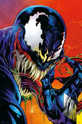 Produktbild von Marvel Venom Comic Filmposter offiziell lizenziert im Format 61x91,5 cm