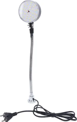 Image de Lampe LED pour machine 30cm Flexible Gooseneck Magnetic Base Work Light for Lathe Workbench Workshop Industrial Lighting EU Plug