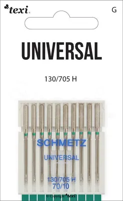 Obrázek produktu pro Univerzální jehly TEXI UNIVERSAL 130/705 H 10x70