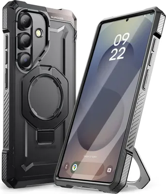 A product shot of a phone case with a phone inside, displayed on a white background.