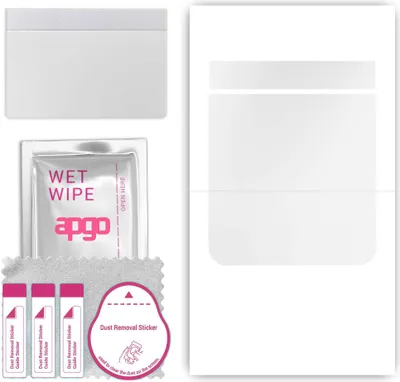 Produktbild von apgo Rückseite Schutzfolie, klar, kompatibel mit Motorola Razr 50, Hinten Hydrogel-Displayschutzfolie mit Positionierhilfe, kratzfest, einfache Montage