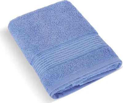 Immagine prodotto di Asciugamano in spugna 50x100cm a righe 450g blu