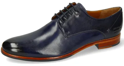 Immagine prodotto di Melvin & Hamilton, scarpe da derby da uomo, modello Clint, colore blu, taglia 42