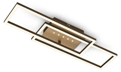 Obrázok produktu pre LED stropné svietidlo s LED bodkami, hnedo-zlaté, LED/30W