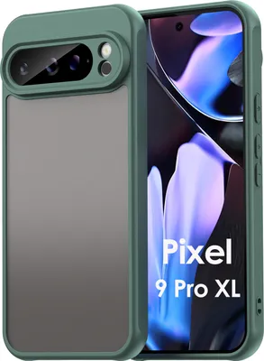 Produktbild von Handyhülle für Google Pixel 9 Pro XL Matt Stoßfest Schutzhülle Back cover in Grün