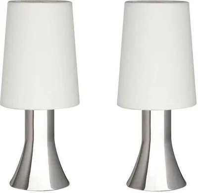 Produktbild von Tischleuchte Jannis 2er Set chrom Tischlampe