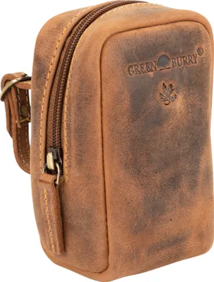 Produktbild von Darcis Fahrradtasche aus Leder in Braun - Satteltasche mit 2 Schlaufen - Langlebig und robust durch unser Rindsleder - Ideale Rennradtasche - Vintage Style