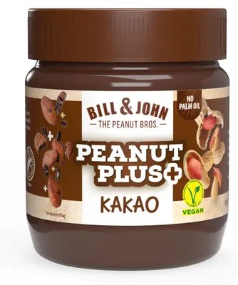 Produktbild von BILL & JOHN Peanut Butter + Kakao, 350g
