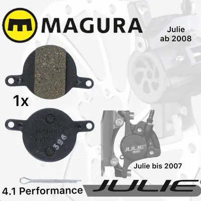 Produktbild von Magura Bremsbeläge 4.1 Julie Disc Scheibenbremse Niederdruck performence 0721304