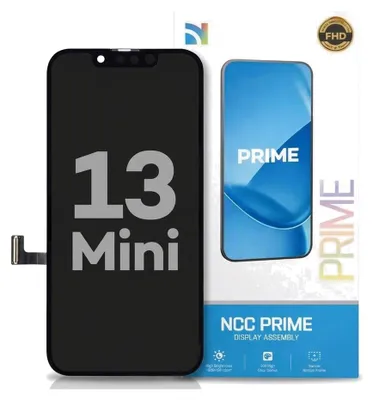 Produktbild von Kompatibel NCC Prime Incell LCD Display Touchscreen Bildschirm Schwarz für Apple iPhone 13 Mini A2628, A2481 & Werkzeug