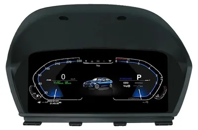 Immagine prodotto di Cruscotto digitale, interfaccia personalizzabile, compatibilità con più veicoli, con CarPlay e con fibra ottica
