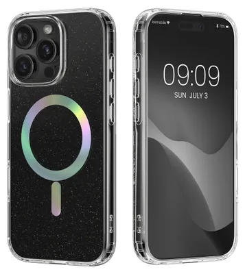 Produktbild von kwmobile Hülle kompatibel mit Apple iPhone 16 Pro Max Handyhülle - Hard Case mit TPU Bumber - Schutzhülle kompatibel mit MagSafe - Kameraschutz -