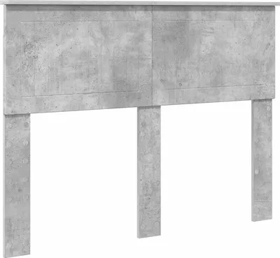 Produktbild von vidaXL Kopfteil Beton Grau Holzwerkstoff