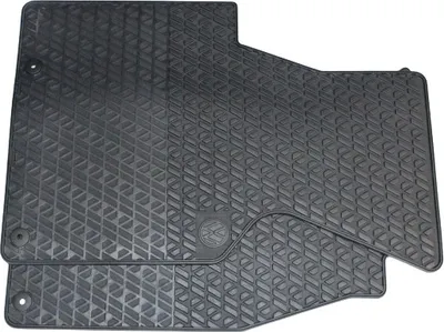 Produktbild von Original VW T4 EuroVan 1991-2003 Gummimatten vorne schwarz