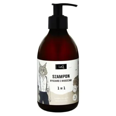 Image de LaQ Richard de la Bieszczady Shampooing hydratant pour hommes, 300 ml