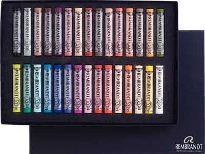 Image de Rembrandt Set pastels doux, sélection pour portraits | 30 pastels entiers