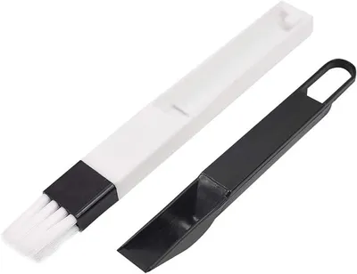 Produktbild von PolkaHome® 2 kleine Reinigungsbürsten für schwer erreichbare Stellen – Spaltbürste mit integriertem Schmutzbehälter