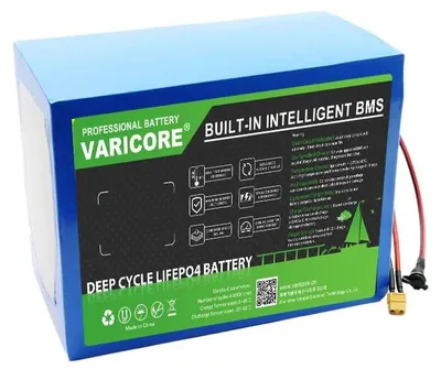 Produktbild von 48V 50Ah LiFePO4 Akku - 16S3P 32140 Batteriepack wiederaufladbar - Integriertes BMS - 2000W Hochleistung - Für E-Scooter E-Bike ATV - XT60-DC 10A Ladegerät