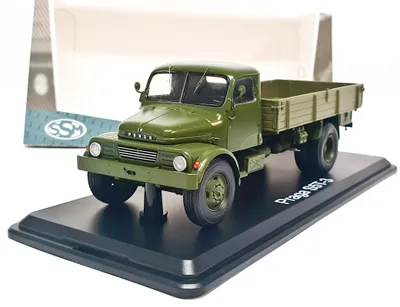 Obrázek produktu pro Praga S5T Valník - Zelená Khaki SSM 1:43
