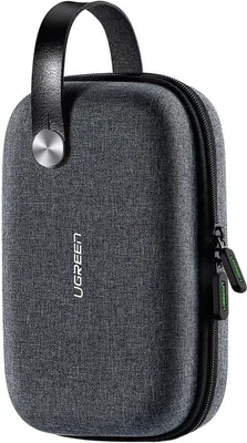 Produktbild von Ugreen 50903, Uni, Handtasche, Reißverschluss, Grau, Einfarbig, 200 mm