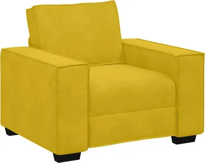 Obrázok produktu pre vidaXL Kreslo Žlté 100x78x84 cm Zamat