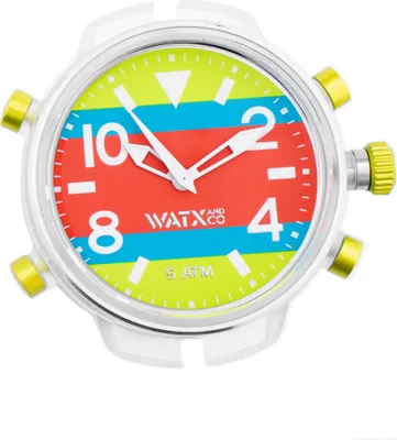 Produktbild von WATXANDCO RWA3742 Uhr. Quarz, rot. Uni.