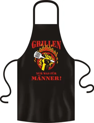 Immagine prodotto di Barbecue solo per uomo - Grembiule da barbecue - Grembiule