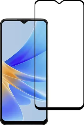 Produktbild von Smartphonica Displayschutzfolie geeignet für Oppo A17K - Full Cover Tempered Glass - Gehärtetes Glas geeignet für Oppo A17K