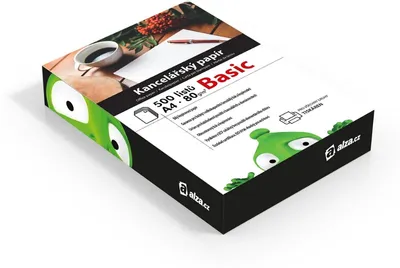 Zdjęcie produktu dla Format papieru biurowego: A4, 500 arkuszy, kolor: biały, przeznaczony do drukarek laserowych i atramentowych, białość: 146 CIE, nieprzezroczystość: 92 %.