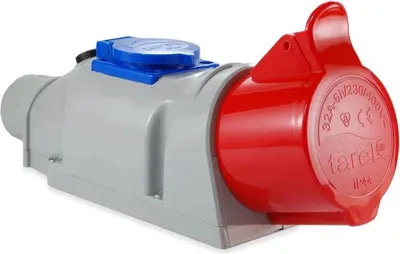Immagine prodotto di Set fisso con prese 32A/400V 3P+Z e 10A/230V 2P+Z Tarel