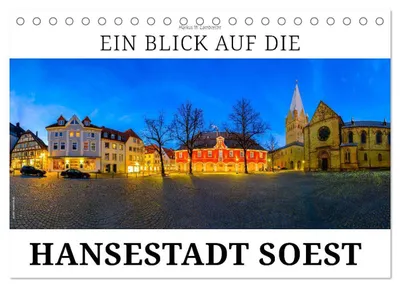Produktbild von Ein Blick auf die Hansestadt Soest (Tischkalender 2027 DIN A5 quer), CALVENDO Monatskalender