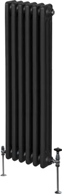 Obrázek produktu pro Tradiční třísloupový radiátor - 1500 x 292 mm - černý